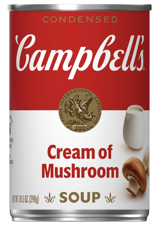 can of cream of mushroom soup